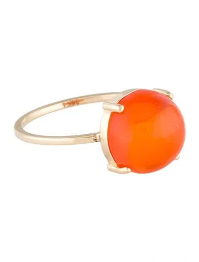 Pre-owned Ring 14k Opal Cocktail  In Multi