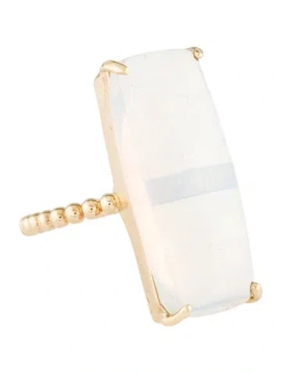 Pre-owned Ring 14k Opal Cocktail  In Multicolor