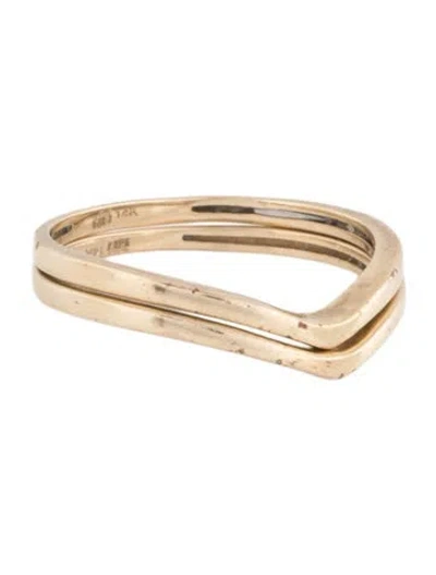 Pre-owned Ring 14k  Set. In Multi
