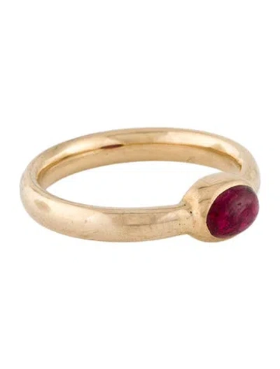 Pre-owned Ring 14k Ruby Cocktail  In Multi
