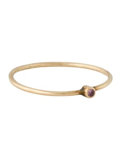 Pre-owned Ring 14k Sapphire Stacking  In Multi