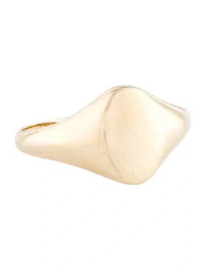 Pre-owned Ring 14k Signet  In Multi