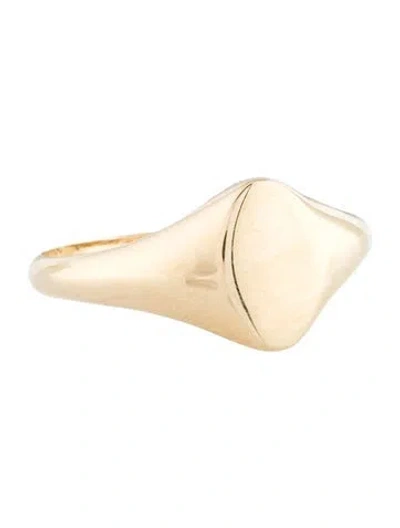 Pre-owned Ring 14k Signet  In Multi