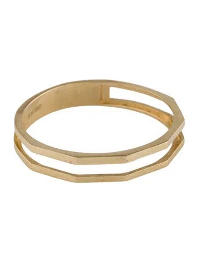 Pre-owned Ring 14k Split Band In Multi