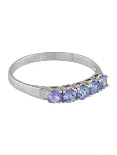 Pre-owned Ring 14k Tanzanite Band In Multicolor