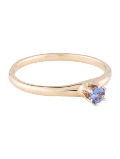 Pre-owned Ring 14k Tanzanite Cocktail  In Multicolor