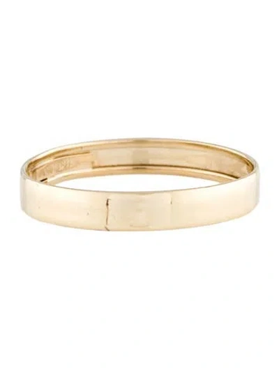 Pre-owned Ring 14k Thin Band In Multi