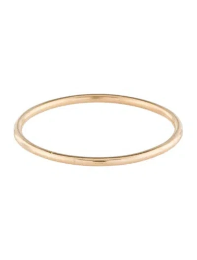 Pre-owned Ring 14k Thin Band In Multi