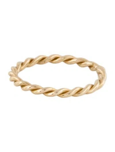 Pre-owned Ring 14k Twisted  In Multi