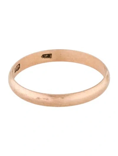 Pre-owned Ring 14k Wedding Band In Multi