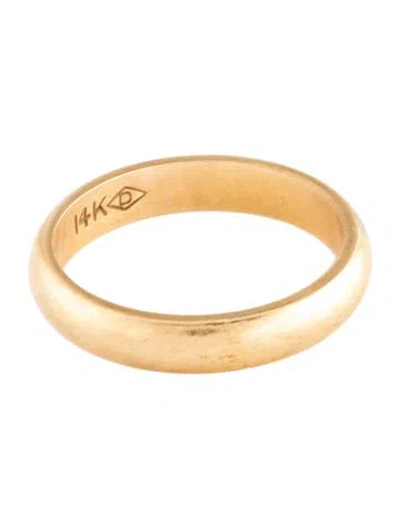 Pre-owned Ring 14k Wedding Band In Multi