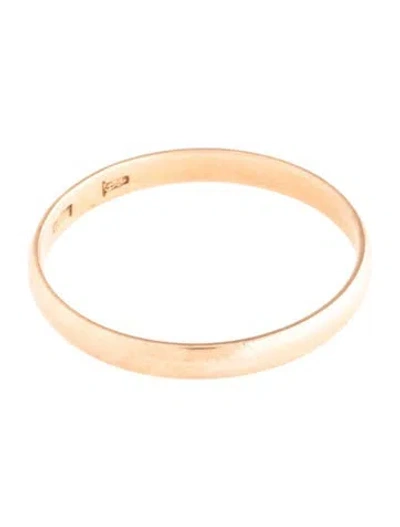Pre-owned Ring 14k Wedding Band In Multi