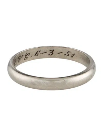 Pre-owned Ring 14k Wedding Band In Multi