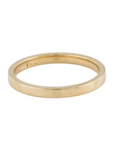 Pre-owned Ring 14k Wedding Band In Multi