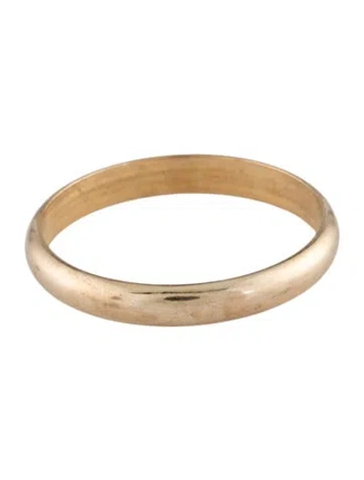 Pre-owned Ring 14k Wedding Band In Multicolor