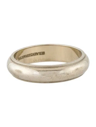 Pre-owned Ring 14k Wedding Band In Multicolor