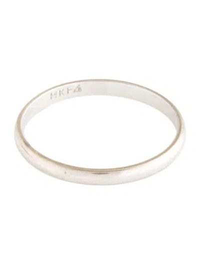 Pre-owned Ring 14k Wedding Band  In Multicolor