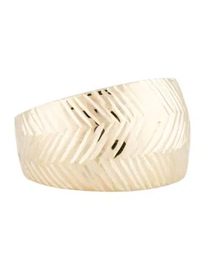 Pre-owned Ring 14k Wide Band  In Multi