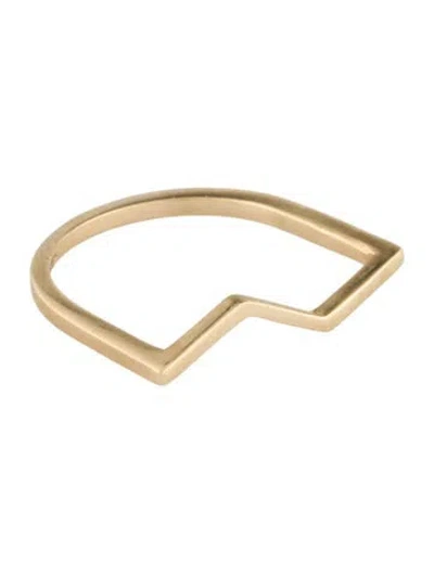 Pre-owned Ring 14k Zig Zag  In Multi