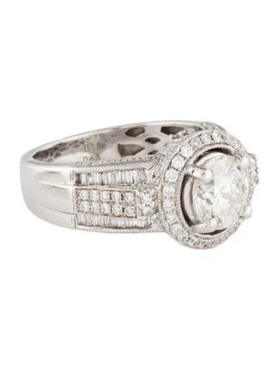 Pre-owned Ring 1.50ct Diamond Engagement  In Multi