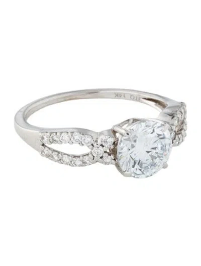 Pre-owned Ring 1.50ct Lab-grown Diamond Engagement  In Multi