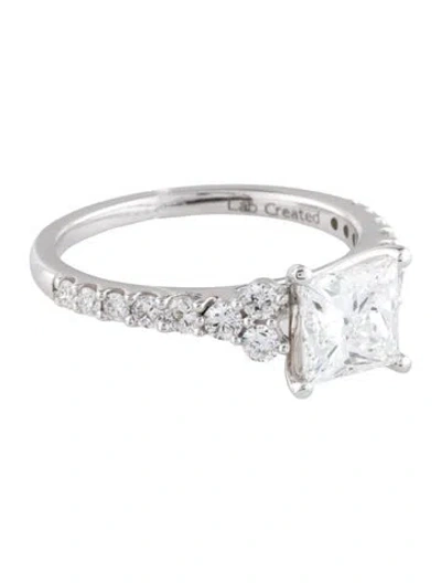 Pre-owned Ring 1.50ct Lab-grown Diamond Engagement  In Multi
