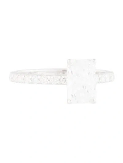 Pre-owned Ring 1.50ct Lab-grown Diamond Engagement  In Multi