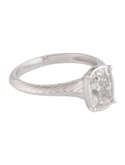 Pre-owned Ring 1.50ct Lab-grown Diamond Engagement  In Multicolor