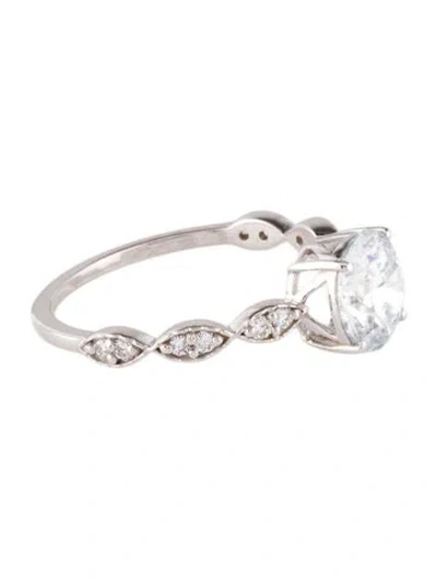 Pre-owned Ring 1.52ct Lab-grown Diamond Engagement  In Multi