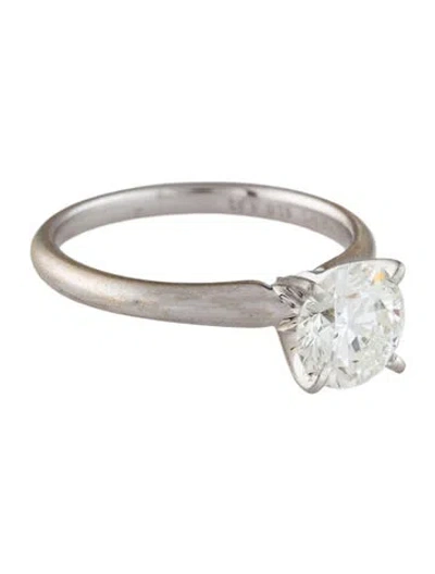Pre-owned Ring 1.53ct Diamond Engagement  In Multi