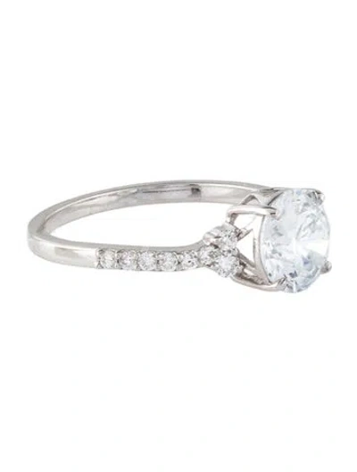 Pre-owned Ring 1.58ct Lab-grown Diamond Engagement  In Multi