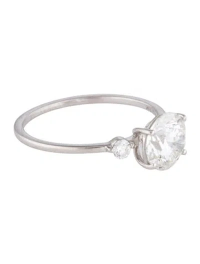 Pre-owned Ring 1.67ct Lab-grown Diamond Engagement  In Multi