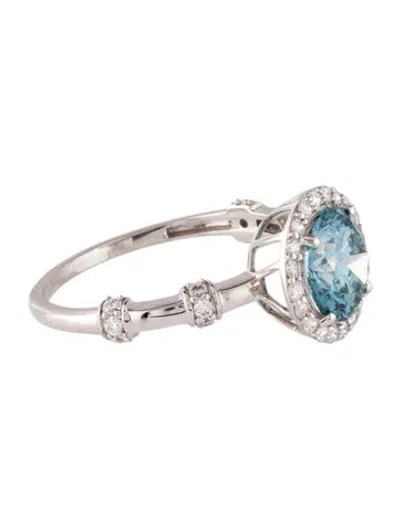 Pre-owned Ring 1.77ct Lab-grown Diamond Engagement  In Multi