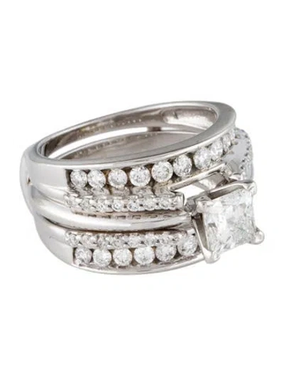 Pre-owned Ring 1.82ctw Diamond Engagement  In Multi