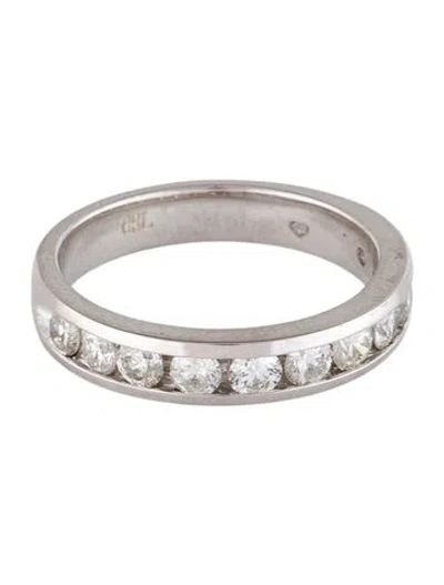 Pre-owned Ring 18k 1.00ctw Diamond Band In Multi