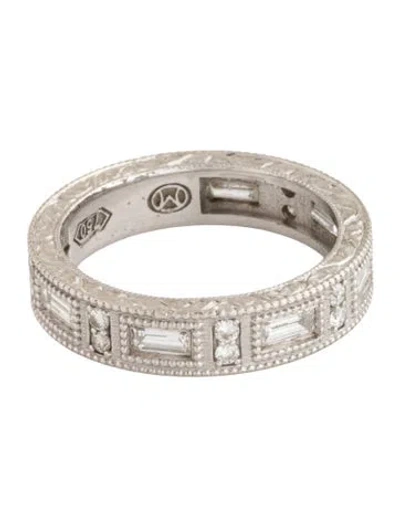 Pre-owned Ring 18k 1.28ctw Diamond Band  In Multicolor