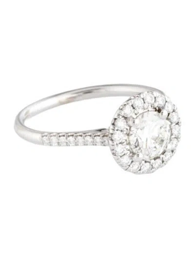 Pre-owned Ring 18k 1.29ctw Diamond Engagement  In Multicolor