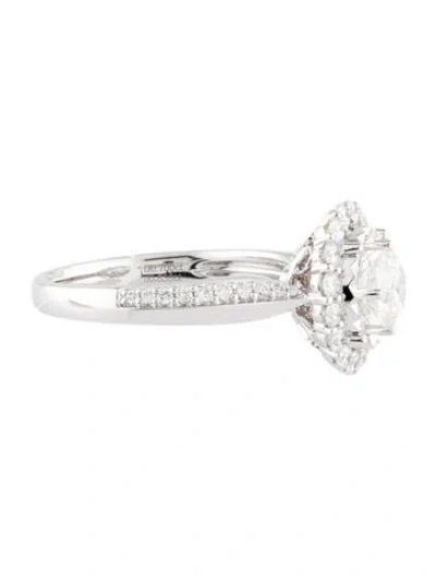 Pre-owned Ring 18k 1.33ctw Diamond  In Multi