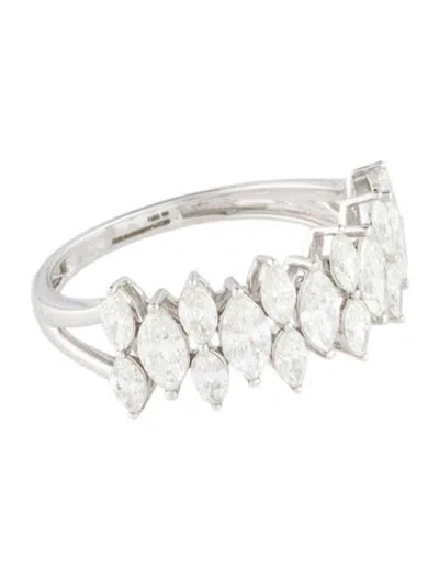 Pre-owned Ring 18k 1.44ctw Diamond Band In Multi