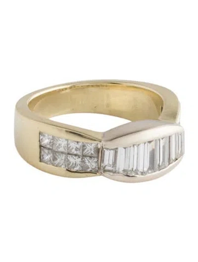 Pre-owned Ring 18k 1.47ctw Diamond Band  In Multi