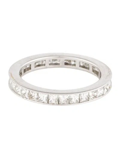 Pre-owned Ring 18k 1.56ctw Diamond Eternity Band In Multi