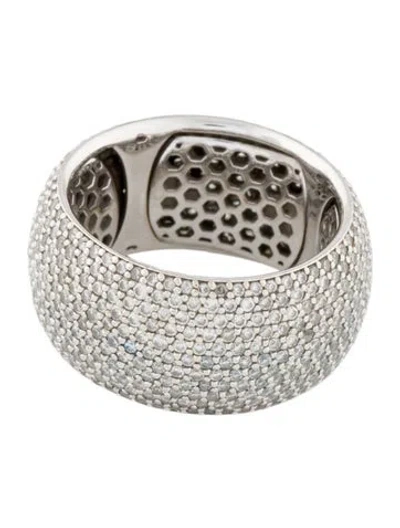 Pre-owned Ring 18k 1.81ctw Diamond Eternity Band In Multi