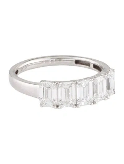 Pre-owned Ring 18k 1.85ctw Lab Grown Diamond Band In Multi