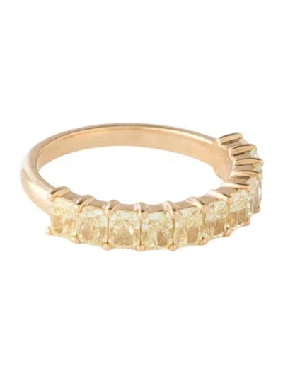 Pre-owned Ring 18k 1.88ctw Diamond Band In Multicolor