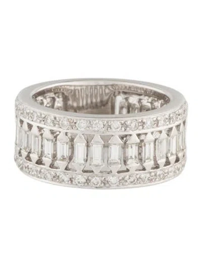Pre-owned Ring 18k 1.94ctw Diamond Band  In Multi