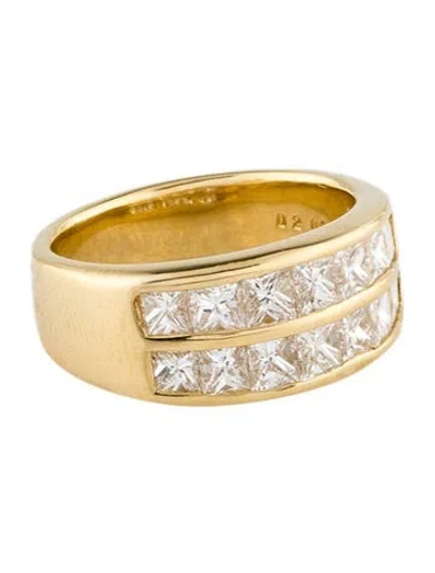 Pre-owned Ring 18k 2.00ctw Diamond Band In Multi