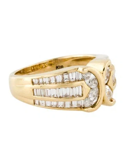 Pre-owned Ring 18k 2.09ctw Diamond Band In Multicolor