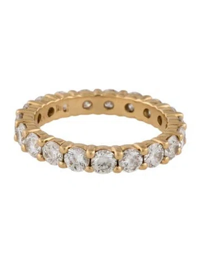 Pre-owned Ring 18k 2.09ctw Diamond Eternity Band  In Multicolor