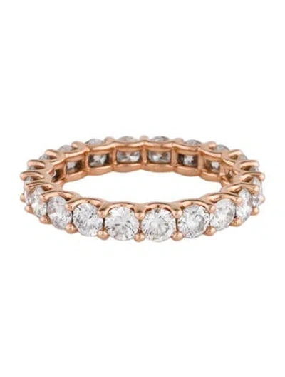 Pre-owned Ring 18k 2.55ctw Diamond Eternity Band In Multi