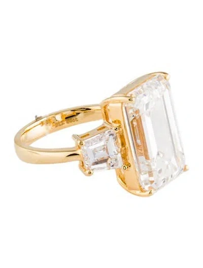 Pre-owned Ring 18k 2.56ctw Lab-grown Diamond Engagement  In Multi